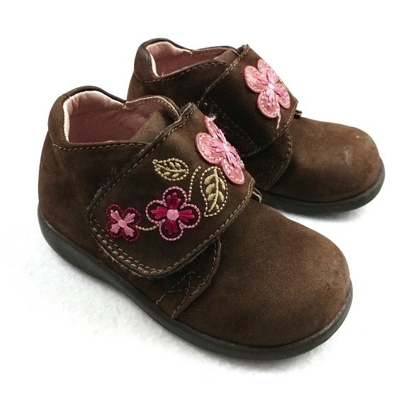 stride rite leather baby shoes